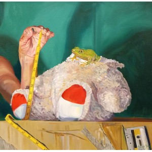 Aakash Jivraj, 23 x 24 Inch, Oil on Canvas, AC-AJ-001
